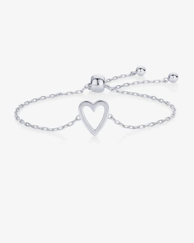 Set de Pulseras Corazones Inseparables 💕Oro y Plata Laminado 14K